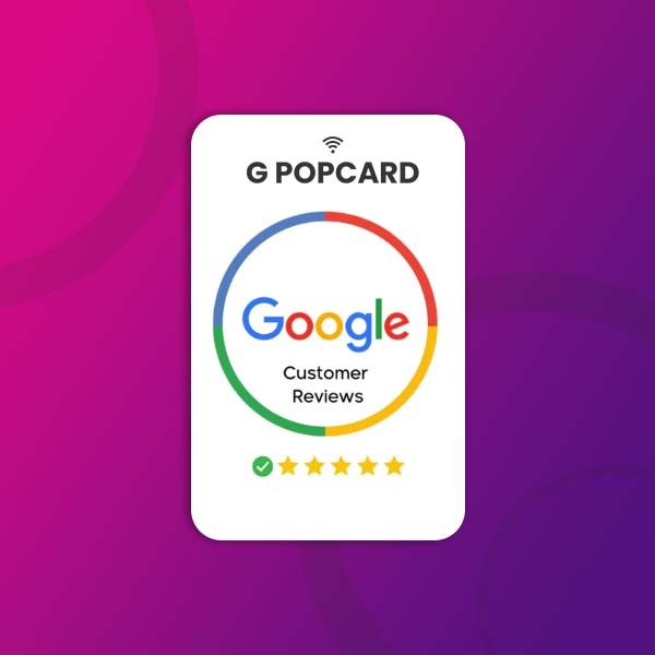 1 GOOGLE REVIEW G POPCARD