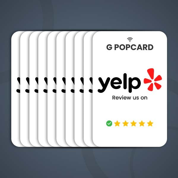 10 YELP REVIEW G POPCARD