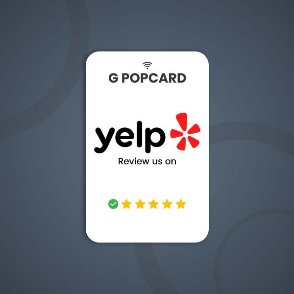 1 YELP REVIEW G POPCARD