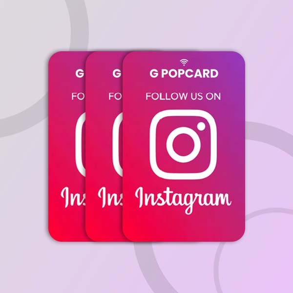 3 INSTAGRAM FOLLOWERS G POPCARD